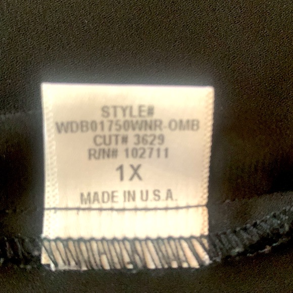 Olivia Moon black tunic with fishtail back - Picture 5 of 5